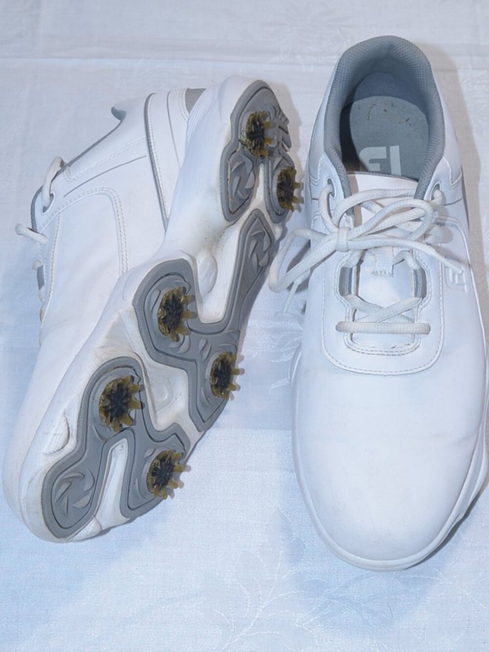 Footjoy white golf shoes 12M - Picture 2 of 6